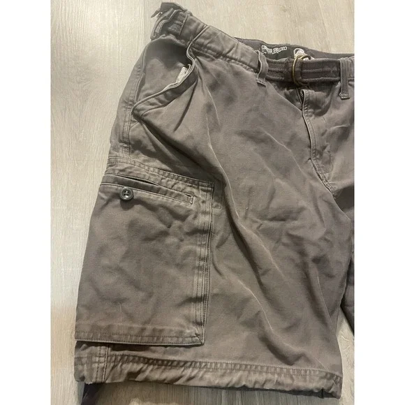 COUNTER CULTURE Vintage Utility Cargo Shorts 36 skater raver hip hop 90s 00s y2k - Picture 2 of 15